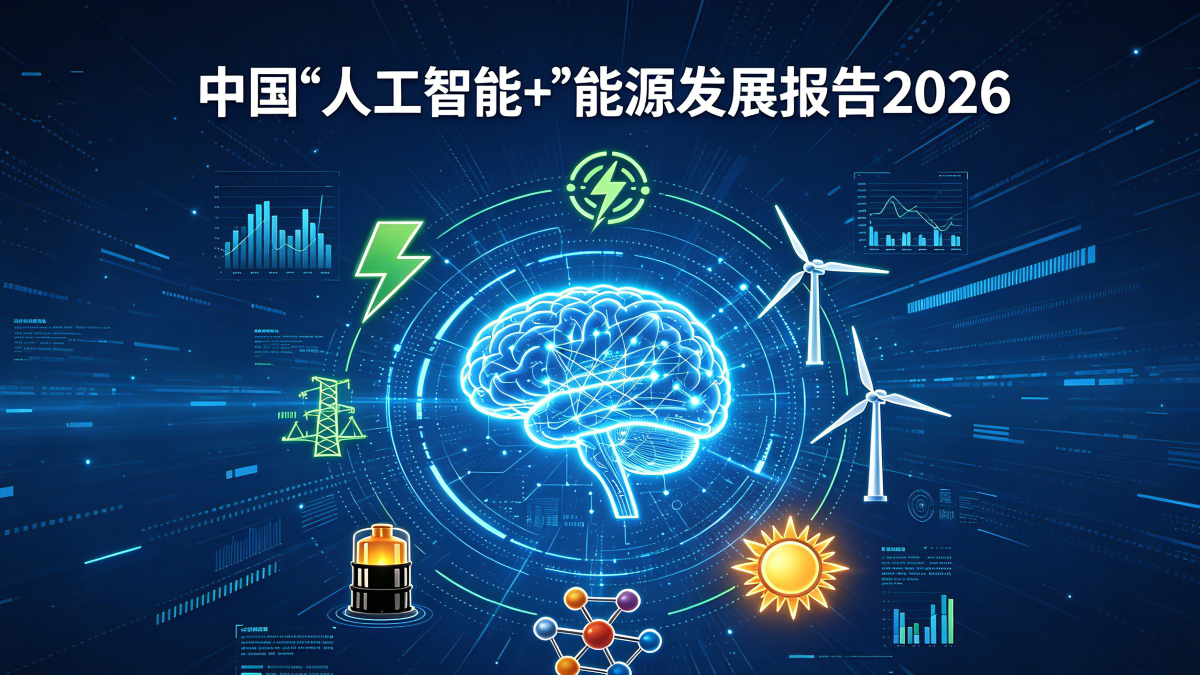 重磅|国家能源局发布《中国 “人工智能 +” 能源发展报告 2026》 首批 51 个高价值场景全解析